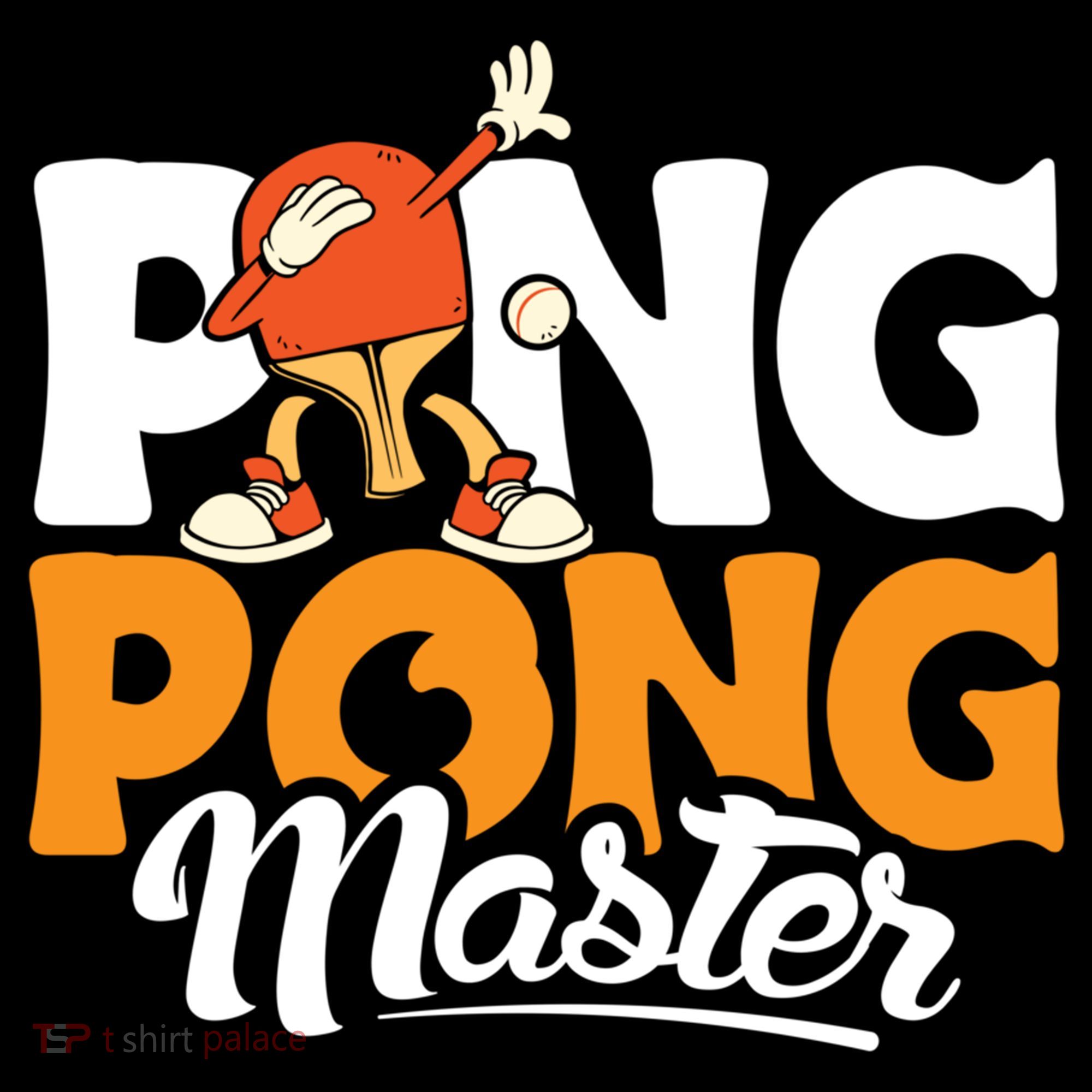 Cool Ping Pong Master For Table Tennis And Ping Pong Cool Gift Doggie Tank