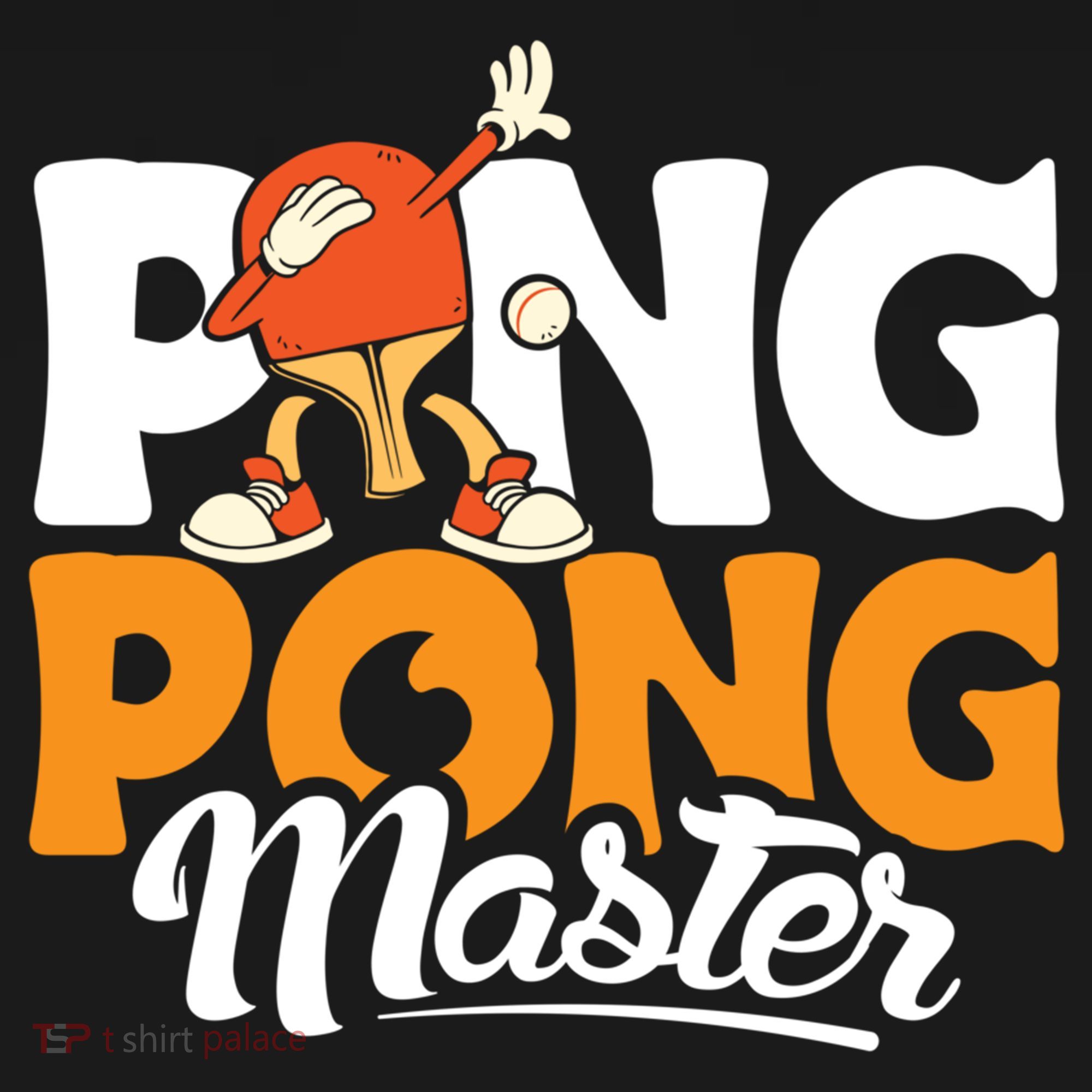 Cool Ping Pong Master For Table Tennis And Ping Pong Cool Gift Backpack
