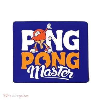 Cool Ping Pong Master For Table Tennis And Ping Pong Cool Gift Mousepad