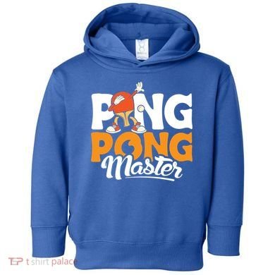 Cool Ping Pong Master For Table Tennis And Ping Pong Cool Gift Toddler Hoodie