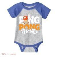 Cool Ping Pong Master For Table Tennis And Ping Pong Cool Gift Infant Baby Jersey Bodysuit thumb 0