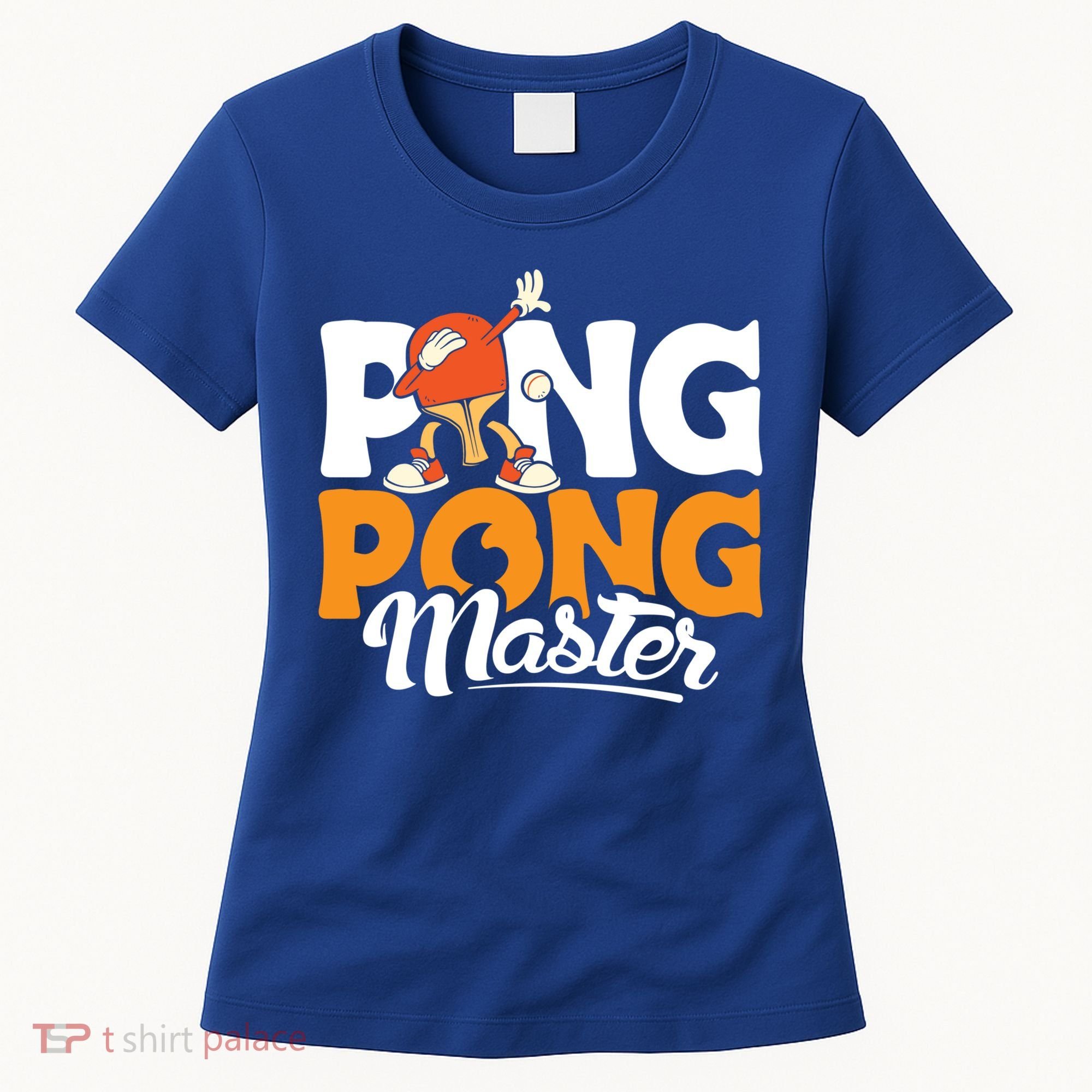 Cool Ping Pong Master For Table Tennis And Ping Pong Cool Gift Women's T-Shirt