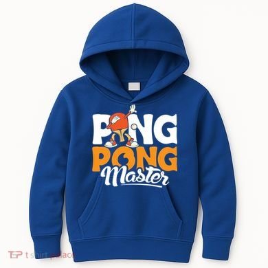 Cool Ping Pong Master For Table Tennis And Ping Pong Cool Gift Kids Hoodie