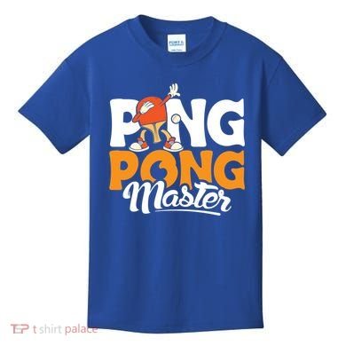 Cool Ping Pong Master For Table Tennis And Ping Pong Cool Gift Kids T-Shirt
