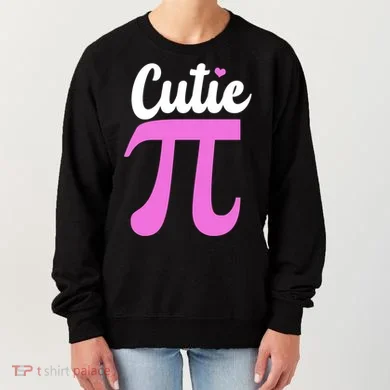 Cutie Pi Pi Day Heart Women's Sweatshirt