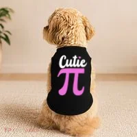 Cutie Pi Pi Day Heart Doggie Tank thumb 2