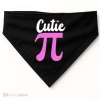 Cutie Pi Pi Day Heart USA-Made Doggie Bandana thumb 0