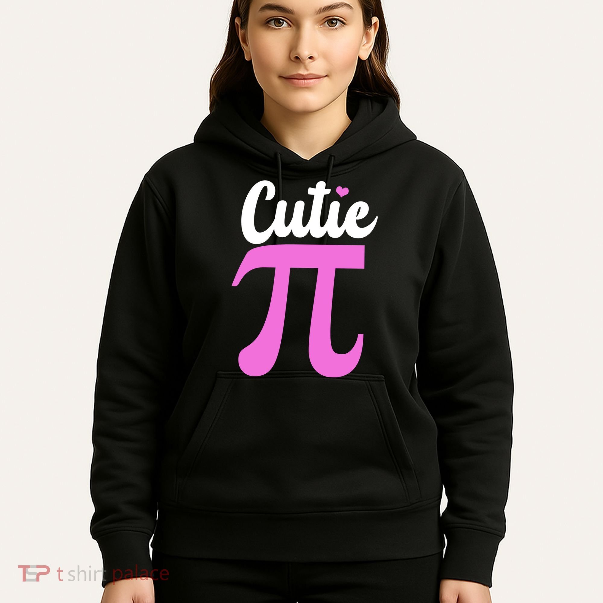 Cutie Pi Pi Day Heart Hoodie