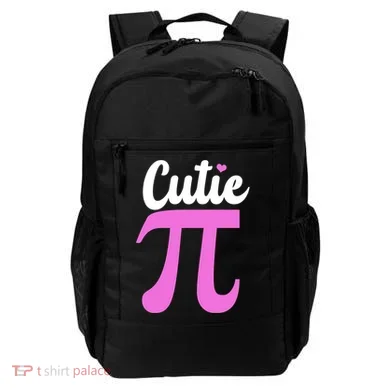 Cutie Pi Pi Day Heart Backpack