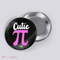 Cutie Pi Pi Day Heart Button thumb 0