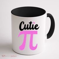 Cutie Pi Pi Day Heart Coffee Mug thumb 1