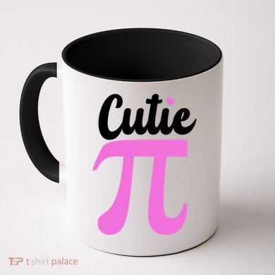 Cutie Pi Pi Day Heart Coffee Mug