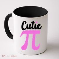 Cutie Pi Pi Day Heart Coffee Mug thumb 0