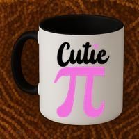 Cutie Pi Pi Day Heart Coffee Mug thumb 2