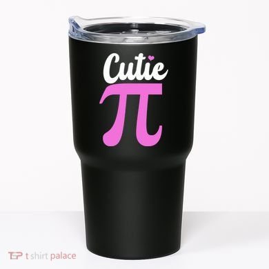 Cutie Pi Pi Day Heart Tumbler