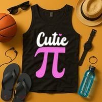 Cutie Pi Pi Day Heart Tank Top thumb 4