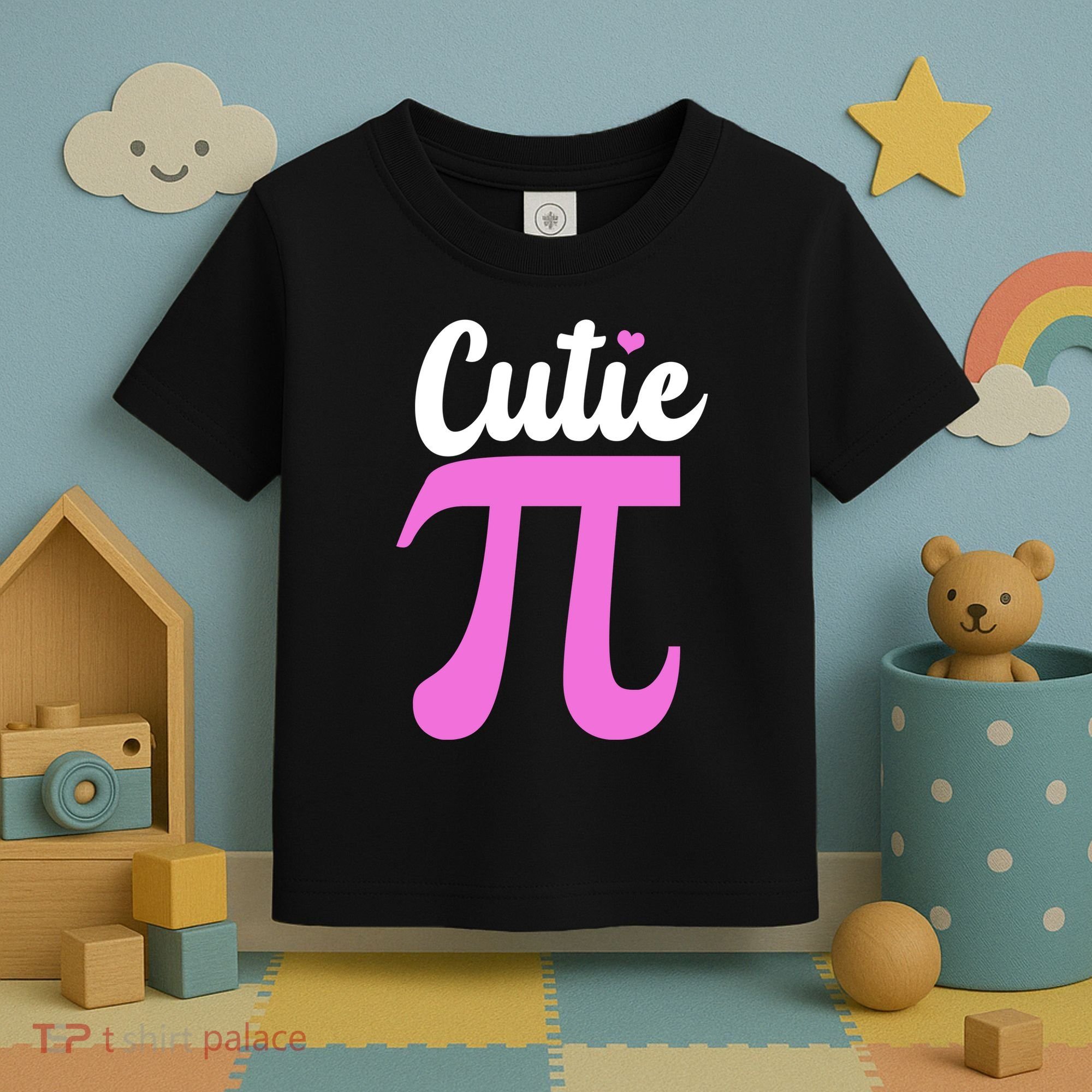 Cutie Pi Pi Day Heart Toddler T-Shirt