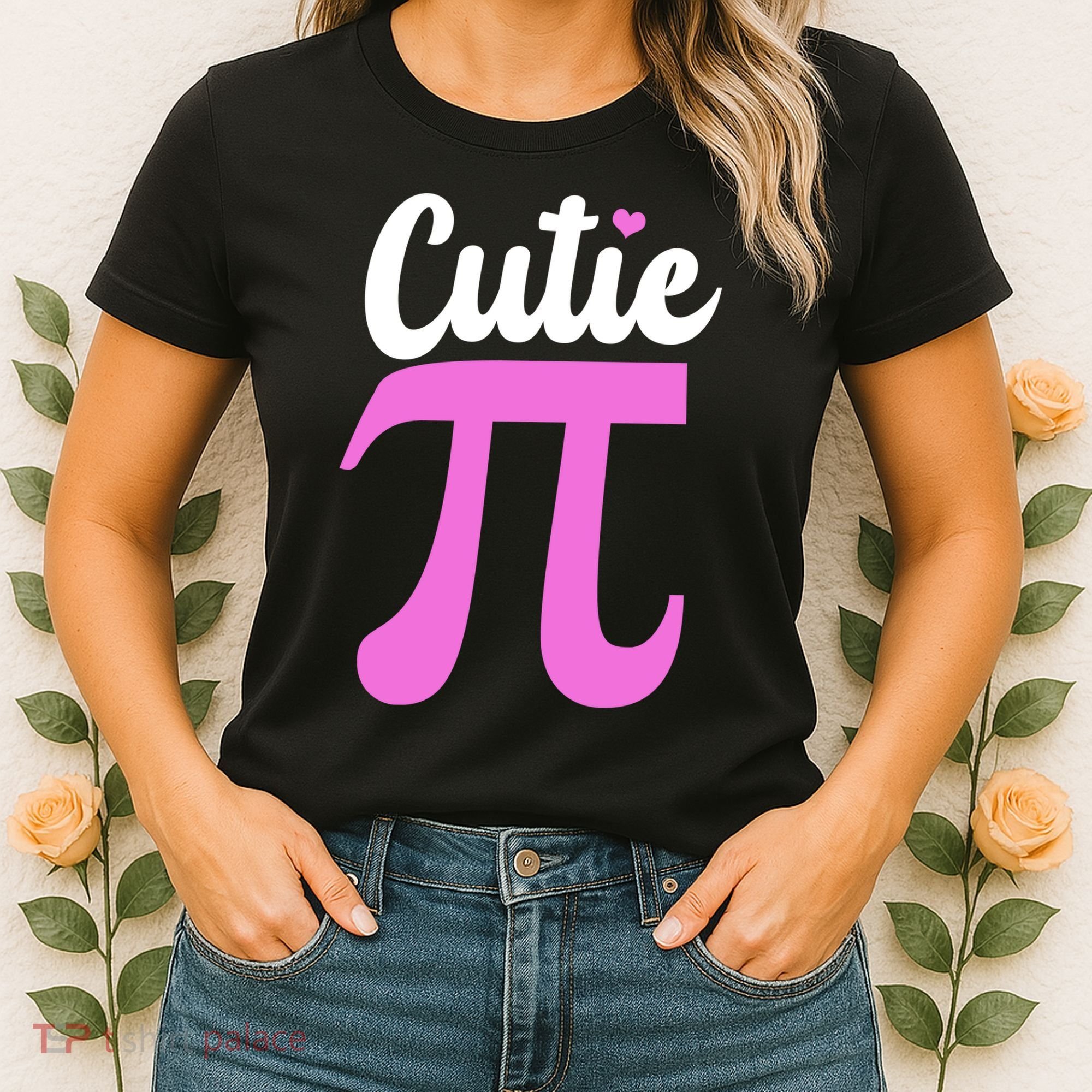 Cutie Pi Pi Day Heart Women's T-Shirt