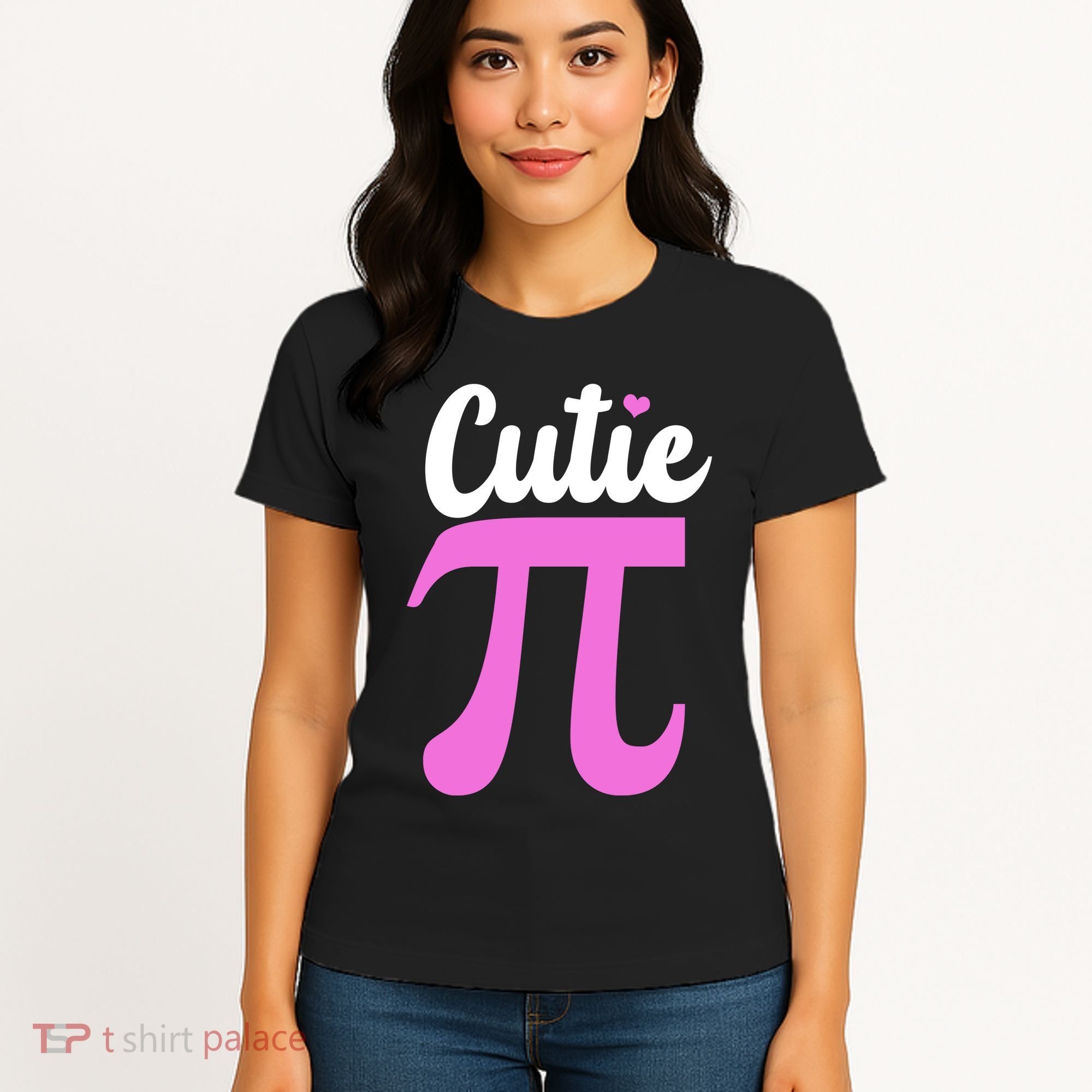 Cutie Pi Pi Day Heart Women's T-Shirt