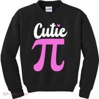Cutie Pi Pi Day Heart Kids Sweatshirt thumb 0