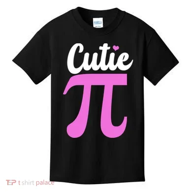Cutie Pi Pi Day Heart Kids T-Shirt
