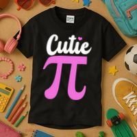 Cutie Pi Pi Day Heart Kids T-Shirt thumb 3