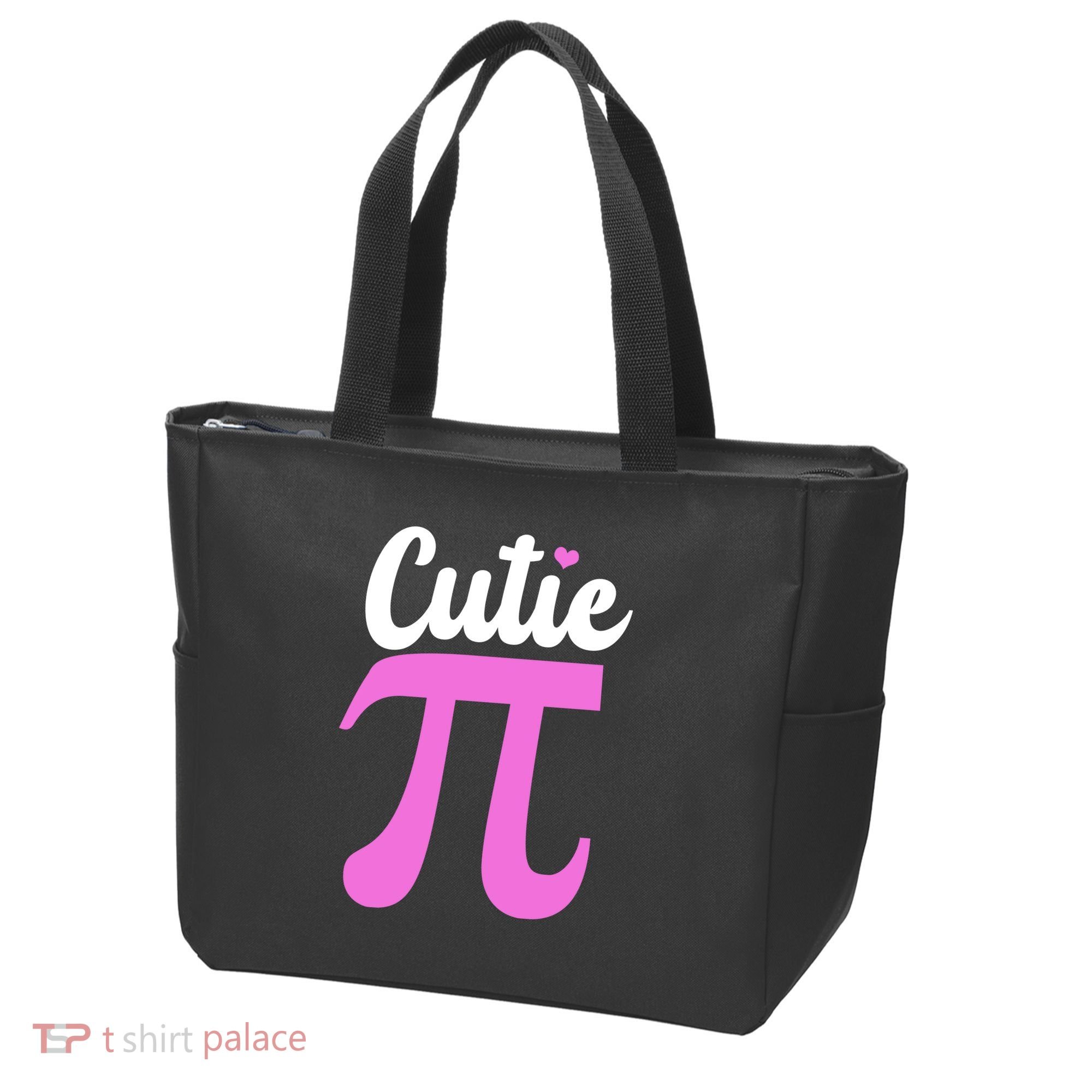 Cutie Pi Pi Day Heart Tote Bag