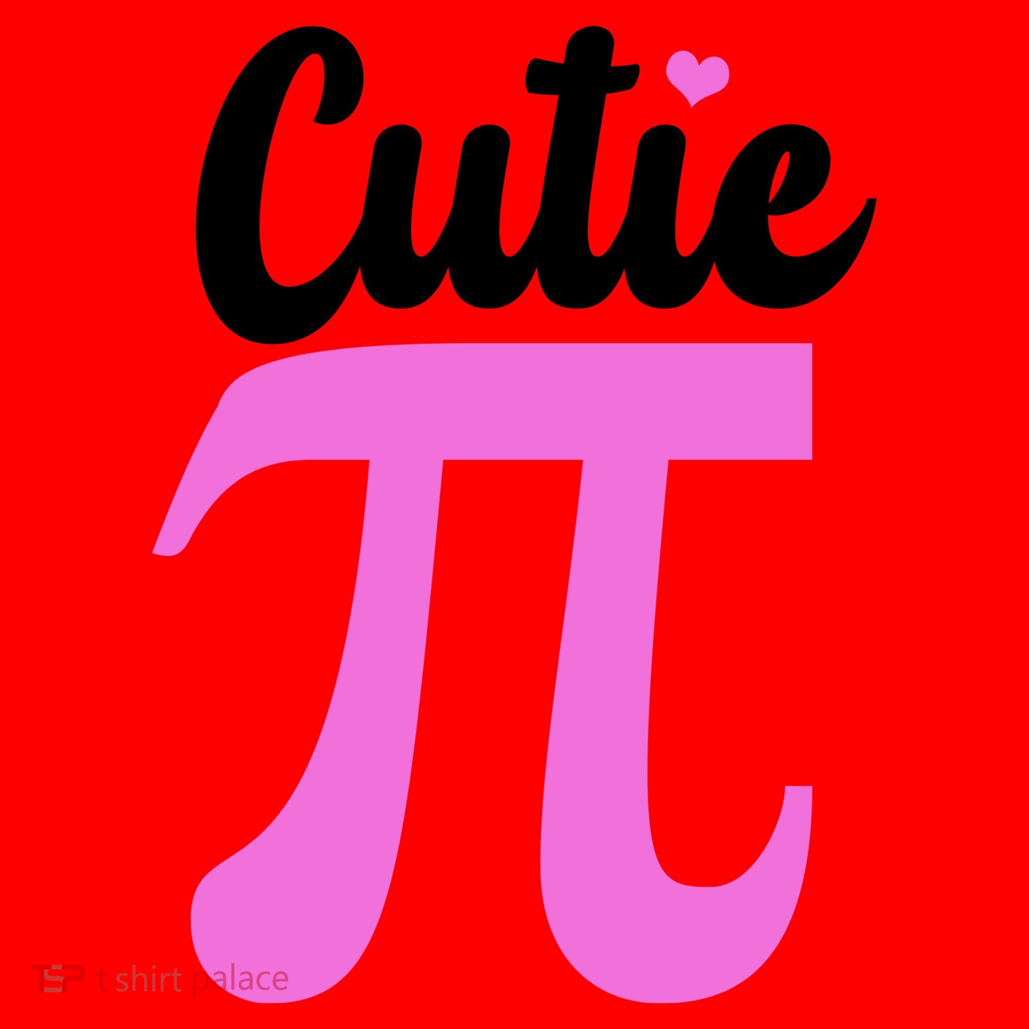 Cutie Pi Pi Day Heart Santa Hat