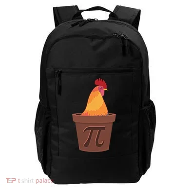 Chicken Pot Pie Pi Funny Math Cooking Gift Backpack