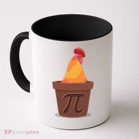 Chicken Pot Pie Pi Funny Math Cooking Gift Coffee Mug thumb 0