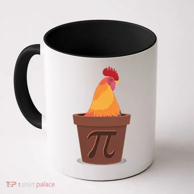 Chicken Pot Pie Pi Funny Math Cooking Gift Coffee Mug