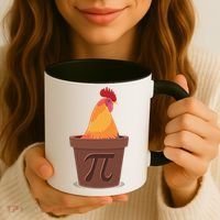 Chicken Pot Pie Pi Funny Math Cooking Gift Coffee Mug thumb 3