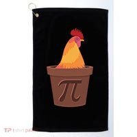 Chicken Pot Pie Pi Funny Math Cooking Gift Golf Towel thumb 0