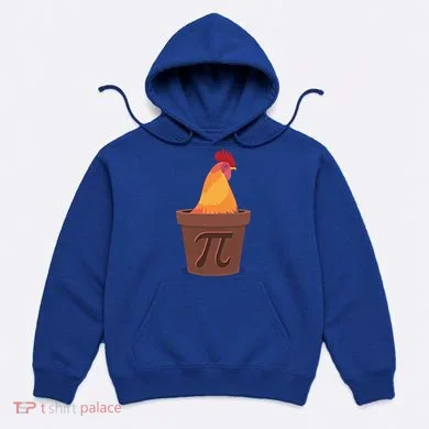 Chicken Pot Pie Pi Funny Math Cooking Gift Hoodie
