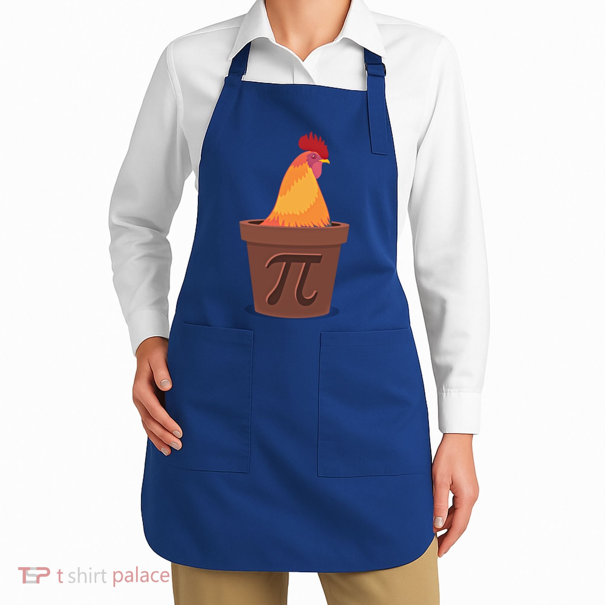 Chicken Pot Pie Pi Funny Math Cooking Gift Apron
