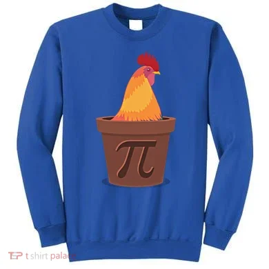 Chicken Pot Pie Pi Funny Math Cooking Gift Sweatshirt