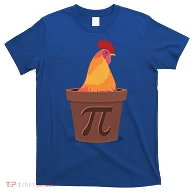 Chicken Pot Pie Pi Funny Math Cooking Gift T-Shirt