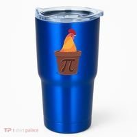 Chicken Pot Pie Pi Funny Math Cooking Gift Tumbler thumb 0