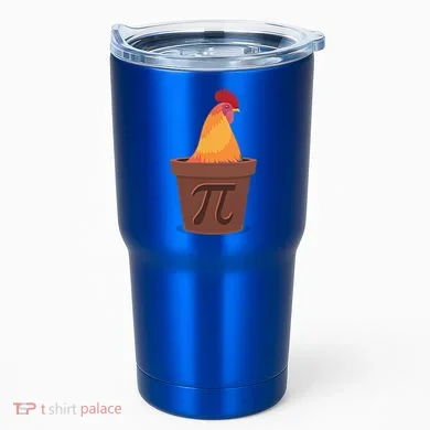 Chicken Pot Pie Pi Funny Math Cooking Gift Tumbler