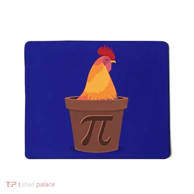 Chicken Pot Pie Pi Funny Math Cooking Gift Mousepad