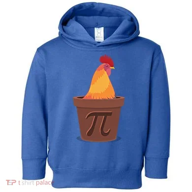Chicken Pot Pie Pi Funny Math Cooking Gift Toddler Hoodie