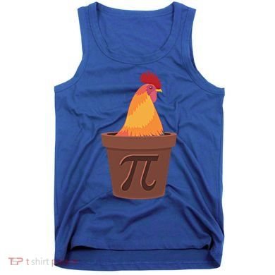 Chicken Pot Pie Pi Funny Math Cooking Gift Tank Top