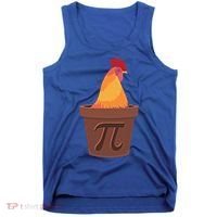 Chicken Pot Pie Pi Funny Math Cooking Gift Tank Top thumb 0