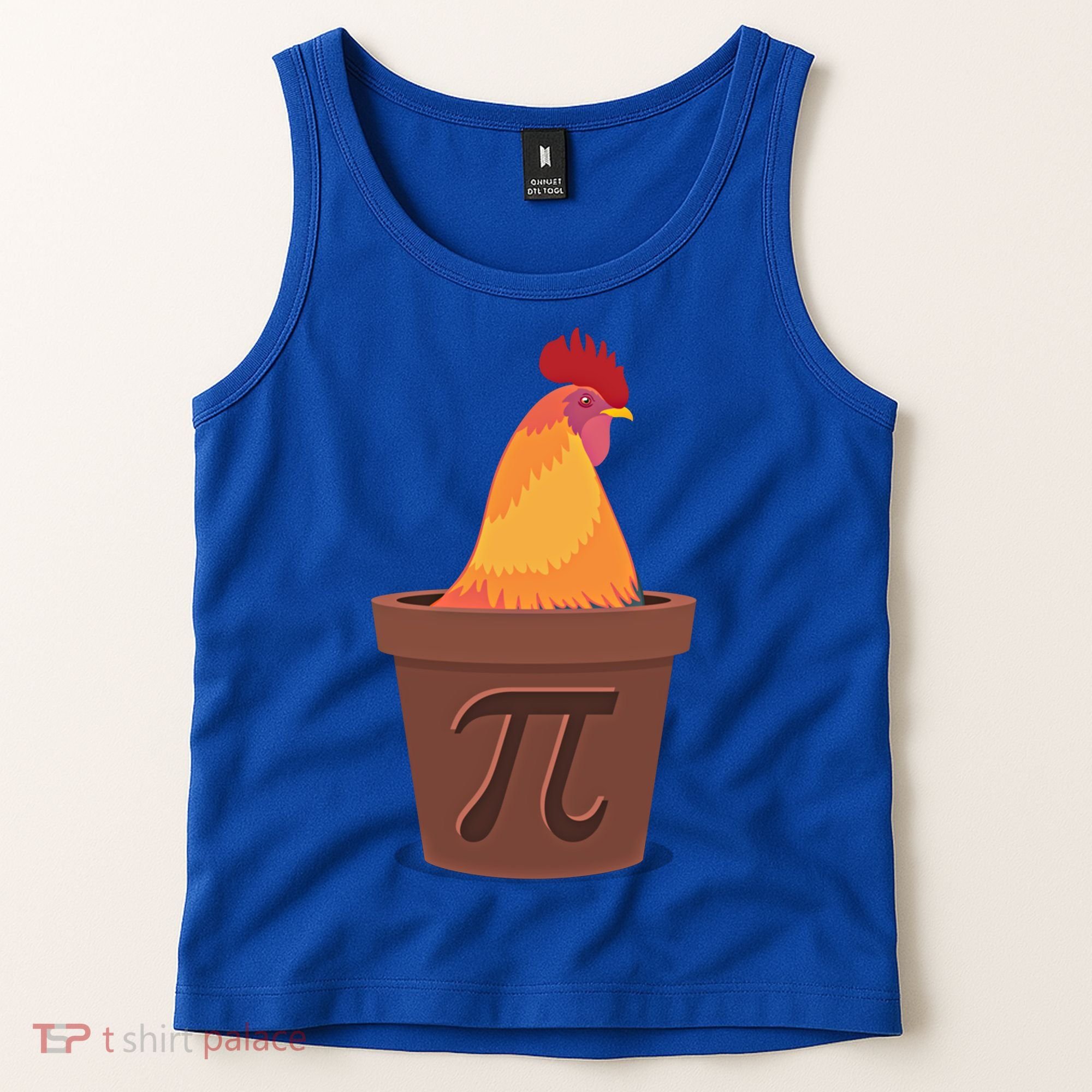 Chicken Pot Pie Pi Funny Math Cooking Gift Tank Top