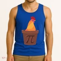 Chicken Pot Pie Pi Funny Math Cooking Gift Tank Top thumb 3