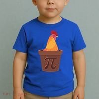 Chicken Pot Pie Pi Funny Math Cooking Gift Toddler T-Shirt thumb 2