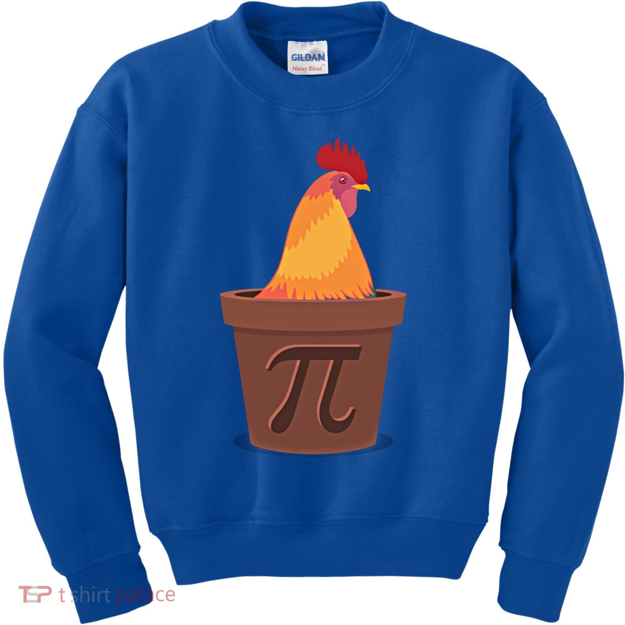 Chicken Pot Pie Pi Funny Math Cooking Gift Kids Sweatshirt
