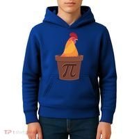 Chicken Pot Pie Pi Funny Math Cooking Gift Kids Hoodie thumb 4