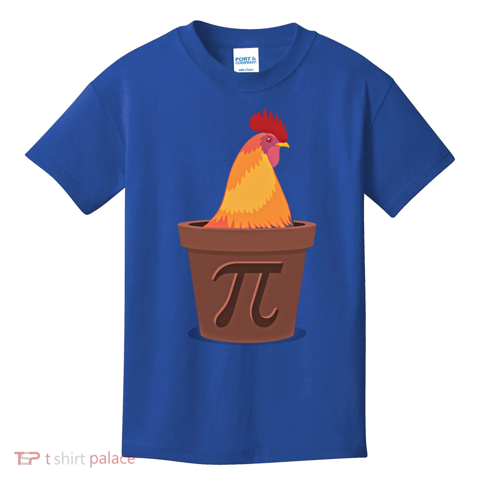 Chicken Pot Pie Pi Funny Math Cooking Gift Kids T-Shirt