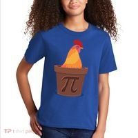 Chicken Pot Pie Pi Funny Math Cooking Gift Kids T-Shirt thumb 2